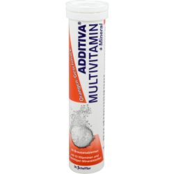 ADDITIVA Multivit.+Mineral Orange R Brausetabl. 20 St – Артикул 10060173 (артикул 10060173) Германия