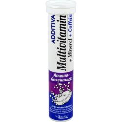 ADDITIVA Multivit.+Mineral+Coff.Ananas R Br.-Tabl. 20 St – Артикул 10060204 (артикул 10060204) Германия