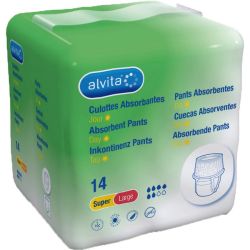 ALVITA Inkontinenz Pants super large Nacht 14 St – Артикул 10817423 (артикул 10817423) Германия