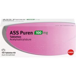 ASS Puren 100 mg Tabletten 100 St – Артикул 11353428 (артикул 11353428) Германия