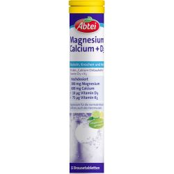 ABTEI Magnesium Calcium+D3 Brausetabletten 15 St – Артикул 11596970 (артикул 11596970) Германия