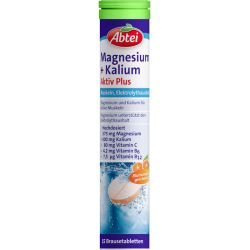 ABTEI Magnesium+Kalium Aktiv Plus Brausetabletten 15 St – Артикул 11596987 (артикул 11596987) Германия