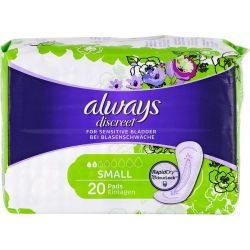 ALWAYS discreet Inkontinenz Binden small 20 St – Артикул 11642747 (артикул 11642747) Германия