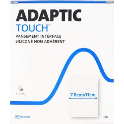 ADAPTIC Touch 7,6x11 cm non-adhe.Sil.Wundauflage 10 St – Артикул 14163361 (артикул 14163361) Германия