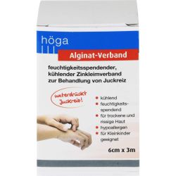 ALGINAT-Verband 6 cmx3 m khlender Zinkleimverband 1 St – Артикул 14179333 (артикул 14179333) Германия