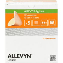 ALLEVYN Ag Heel Schaumstoff Fersenverband CPC 5 St – Артикул 14296926 (артикул 14296926) Германия
