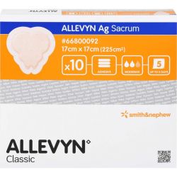 ALLEVYN Ag Sacrum 17x17 cm Wundverband 10 St – Артикул 14360104 (артикул 14360104) Германия