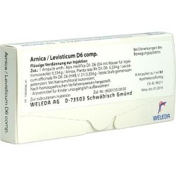 ARNICA LEVIST D 6 COMP, 8X1 ML – Артикул 1618558 (артикул 1618558) Германия