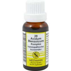 ACIDUM BENZOICUM KOMPLEX Nr.28 Dilution 20 ml – Артикул 5629 (артикул 5629) Германия