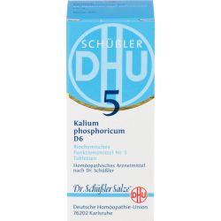 BIOCHEMIE DHU 5 Kalium phosphoricum D 6 Tabletten 80 St – Артикул 274163 (артикул 274163) Германия