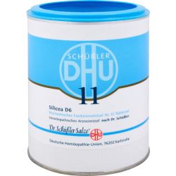 BIOCHEMIE DHU 11 Silicea D 6 Tabletten 1000 St – Артикул 274772 (артикул 274772) Германия