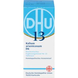 BIOCHEMIE DHU 13 Kalium arsenicosum D 6 Tabletten 80 St – Артикул 274921 (артикул 274921) Германия