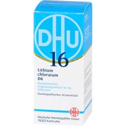 BIOCHEMIE DHU 16 Lithium chloratum D 6 Tabletten 80 St – Артикул 275139 (артикул 275139) Германия
