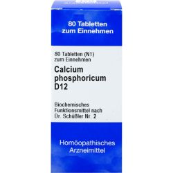 BIOCHEMIE 2 Calcium phosphoricum D 12 Tabletten 80 St – Артикул 545254 (артикул 545254) Германия