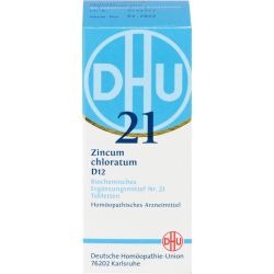 BIOCHEMIE DHU 21 Zincum chloratum D 12 Tabletten 80 St – Артикул 1196301 (артикул 1196301) Германия
