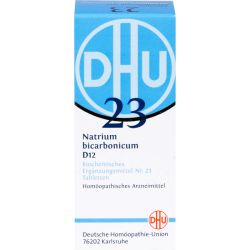 BIOCHEMIE DHU 23 Natrium bicarbonicum D 12 Tabl. 80 St – Артикул 1196442 (артикул 1196442) Германия