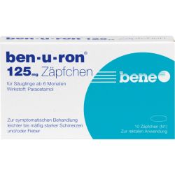 BEN-U-RON 125 mg Suppositorien 10 St – Артикул 1260890 (артикул 1260890) Германия
