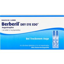 BERBERIL Dry Eye EDO Augentropfen 10X0.6 ml – Артикул 1929471 (артикул 1929471) Германия