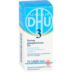 BIOCHEMIE DHU 3 Ferrum phosphoricum D 3 Tabletten 200 St – Артикул 2580467 (артикул 2580467) Германия