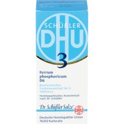 BIOCHEMIE DHU 3 Ferrum phosphoricum D 6 Tabletten 200 St – Артикул 2580473 (артикул 2580473) Германия