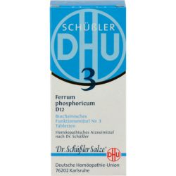 BIOCHEMIE DHU 3 Ferrum phosphoricum D 12 Tabletten 200 St – Артикул 2580510 (артикул 2580510) Германия