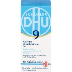 BIOCHEMIE DHU 9 Natrium phosphoricum D 6 Tabletten 200 St – Артикул 2580823 (артикул 2580823) Германия