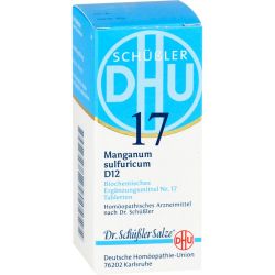 BIOCHEMIE DHU 17 Manganum sulfuricum D 12 Tabl. 200 St – Артикул 2581225 (артикул 2581225) Германия