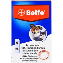 BOLFO Flohschutzband braun f.kleine Hunde/Katzen 1 St – Артикул 2756305 (артикул 2756305) Германия