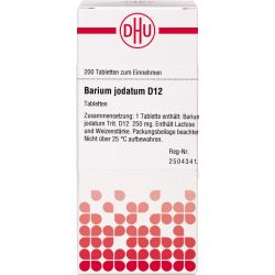 BARIUM JODATUM D 12 Tabletten 200 St – Артикул 2811866 (артикул 2811866) Германия