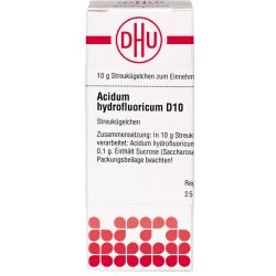 ACIDUM HYDROFLUORICUM D 10 Globuli 10 g – Артикул 2891888 (артикул 2891888) Германия