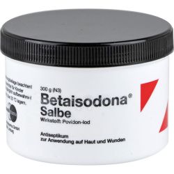 BETAISODONA Salbe Tiegel 300 g – Артикул 3337214 (артикул 3337214) Германия