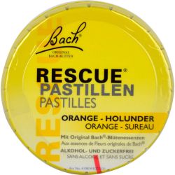 BACH ORIGINAL Rescue Pastillen Orange Holunder 50 g – Артикул 3912799 (артикул 3912799) Германия