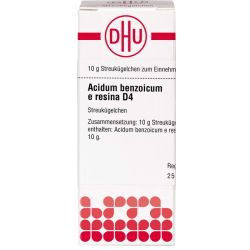 ACIDUM BENZOICUM E Resina D 4 Globuli 10 g – Артикул 4200339 (артикул 4200339) Германия