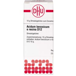 ACIDUM BENZOICUM E Resina D 12 Globuli 10 g – Артикул 4200345 (артикул 4200345) Германия
