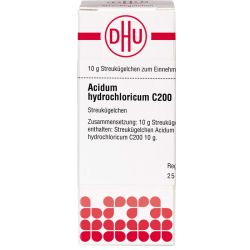 ACIDUM HYDROCHLORICUM C 200 Globuli 10 g – Артикул 4200687 (артикул 4200687) Германия