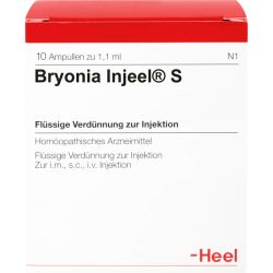 BRYONIA INJEEL S Ampullen 10 St – Артикул 4562083 (артикул 4562083) Германия