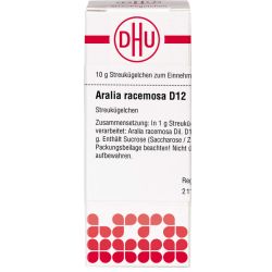 ARALIA RACEMOSA D 12 Globuli 10 g – Артикул 7159577 (артикул 7159577) Германия