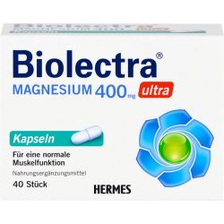 BIOLECTRA Magnesium 400 mg ultra Kapseln 40 St – Артикул 10043631 (артикул 10043631) Германия