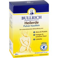 BULLRICH Heilerde Pulver hautfein 500 g – Артикул 12856166 (артикул 12856166) Германия
