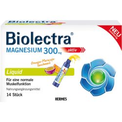 BIOLECTRA Magnesium 300 mg Liquid 14 St – Артикул 13986563 (артикул 13986563) Германия