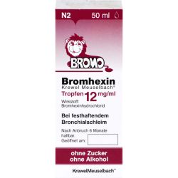 BROMHEXIN Krewel Meuselb.Tropfen 12mg/ml 50 ml – Артикул 620458 (артикул 620458) Германия