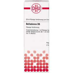 BELLADONNA D 6 Dilution 20 ml – Артикул 1760285 (артикул 1760285) Германия