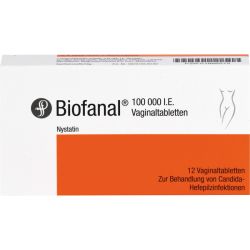 BIOFANAL Vaginaltabletten 12 St – Артикул 1866575 (артикул 1866575) Германия