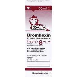 BROMHEXIN Krewel Meuselb.Tropfen 8mg/ml 30 ml – Артикул 2417879 (артикул 2417879) Германия