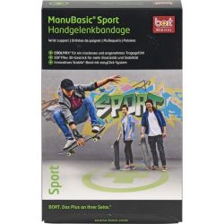 BORT ManuBasic Sport Bandage li.XL schw./grn 1 St – Артикул 2740267 (артикул 2740267) Германия
