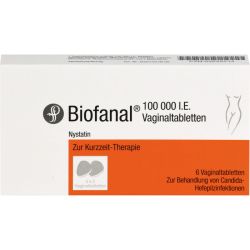 BIOFANAL Vaginaltabletten 6 St – Артикул 3545214 (артикул 3545214) Германия