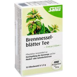 BRENNNESSELBLTTER Tee Bio Urticae folium Salus 15 St – Артикул 5736237 (артикул 5736237) Германия