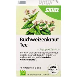 BUCHWEIZENKRAUT Tee Fagopyri herba Bio Salus Fbtl. 15 St – Артикул 6765749 (артикул 6765749) Германия