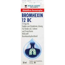BROMHEXIN 12 BC Tropfen zum Einnehmen 30 ml – Артикул 6890549 (артикул 6890549) Германия