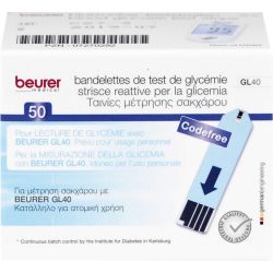 BEURER GL40 Blutzuckerteststreifen 50 St – Артикул 7270292 (артикул 7270292) Германия